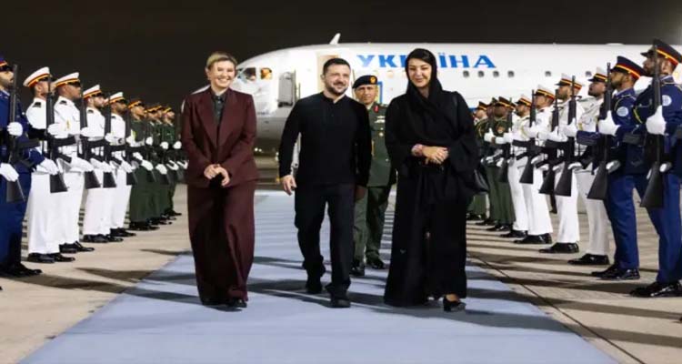 Zelensky :పశ్చిమాసియాకు జెలెన్‌స్కీ