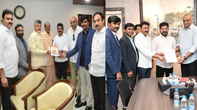 NATS: అమెరికా తెలుగు సంబరాలకు రండి.. తెలుగు రాష్ట్రాల సీఎంలకు నాట్స్ ఆహ్వానం NATS: అమెరికా తెలుగు సంబరాలకు రండి.. తెలుగు రాష్ట్రాల సీఎంలకు నాట్స్ ఆహ్వానం