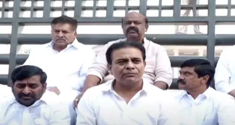 KTR : ఈ సమావేశాలు పూర్తయ్యే వరకు ఆయన్ను.. సస్పెండ్‌ చేయడం దారుణం
