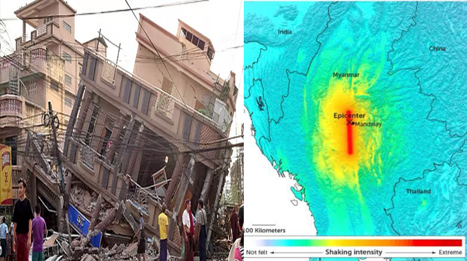 Myanmar: మయన్మార్ భూకంపానికి ప్రధాన కారణం సగాయింగ్ ఫాల్ట్..? Myanmar: మయన్మార్ భూకంపానికి ప్రధాన కారణం సగాయింగ్ ఫాల్ట్..?
