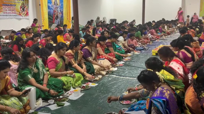 Ohio: కొలంబస్‌ ఒహాయోలో వైభవంగా శత సహస్ర లింగార్చన, కుంకుమార్చన పూజలు