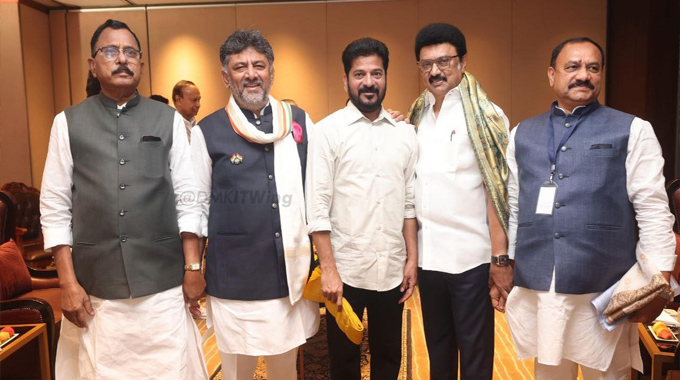 Revanth Reddy: నియోజ‌క‌వ‌ర్గాల పున‌ర్విభ‌జ‌న‌పై చెన్నై స‌ద‌స్సులో ముఖ్య‌మంత్రి రేవంత్ రెడ్డి ప్ర‌సంగం…