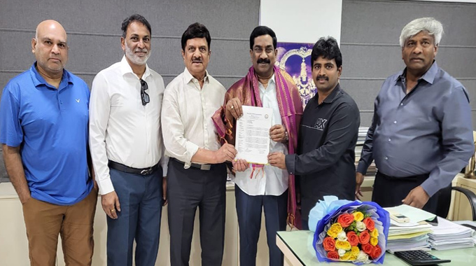 TANA: 24th తానా మహాసభలకు ఏబీఎన్ ఎండీ రాధాకృష్ణకు ఆహ్వానం TANA: 24th తానా మహాసభలకు ఏబీఎన్ ఎండీ రాధాకృష్ణకు ఆహ్వానం