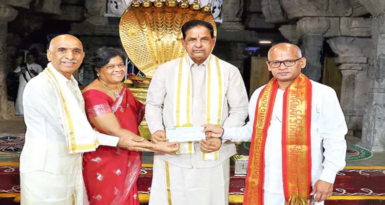 Tirumala: టీటీడీకి రూ.1.01 కోట్ల విరాళం