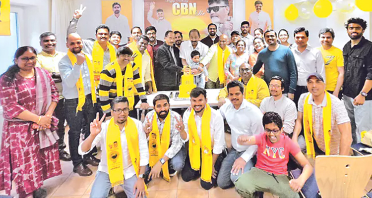 Chandrababu: జర్మనీలో ఘనంగా చంద్రబాబు జన్మదిన వేడుకలు Chandrababu: జర్మనీలో ఘనంగా చంద్రబాబు జన్మదిన వేడుకలు