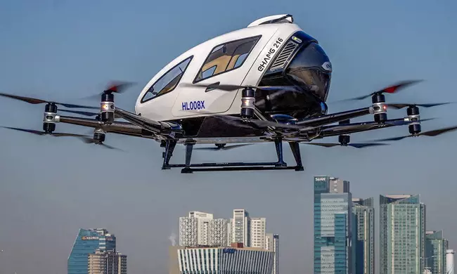 China: ప్రపంచంలోనే మొట్టమొదటి ఎగిరే ట్యాక్సీలకు గ్రీన్ సిగ్నల్ China: ప్రపంచంలోనే మొట్టమొదటి ఎగిరే ట్యాక్సీలకు గ్రీన్ సిగ్నల్