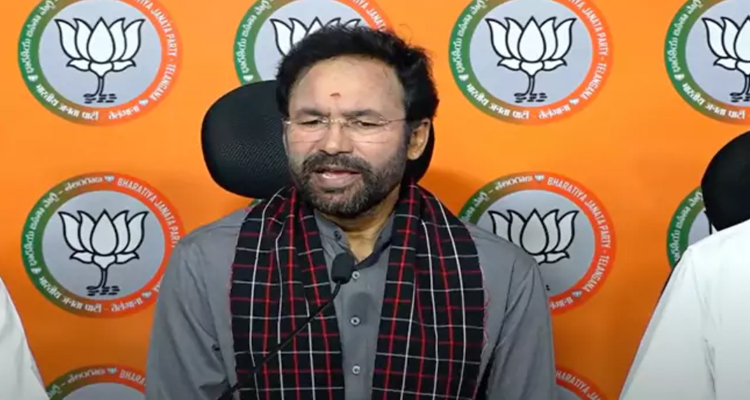Kishan Reddy: ఆ మూడు పార్టీల నిజస్వరూపం బయటపెట్టాలనే బీజేపీ పోటీ  : కిషన్‌ రెడ్డి