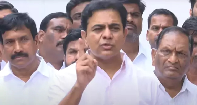KTR: బాధ్యులైన వారిని తొలగించాలి .. లేదంటే సుప్రీంకోర్టును ఆశ్రయిస్తాం