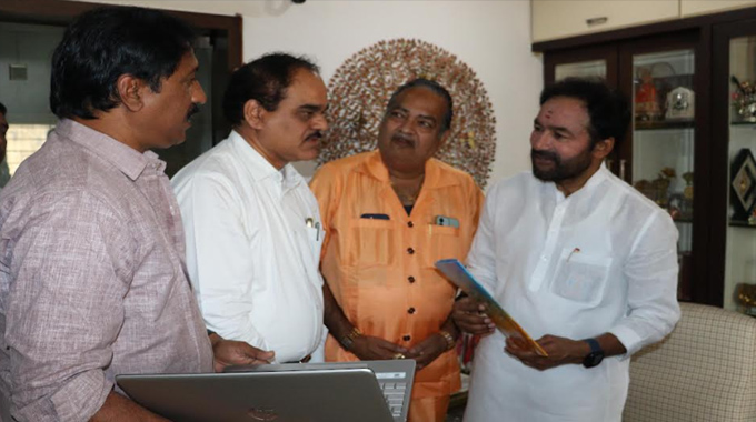 LYF: లవ్ యువర్ ఫాదర్ ఫస్ట్ టికెట్ కొన్న కిషన్ రెడ్డి! ఏప్రిల్ 4 న విడుదల