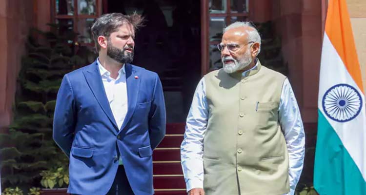 Narendra Modi  :చిలీ భారత్‌కు ఓ ముఖ్యమైన భాగస్వామి : మోదీ