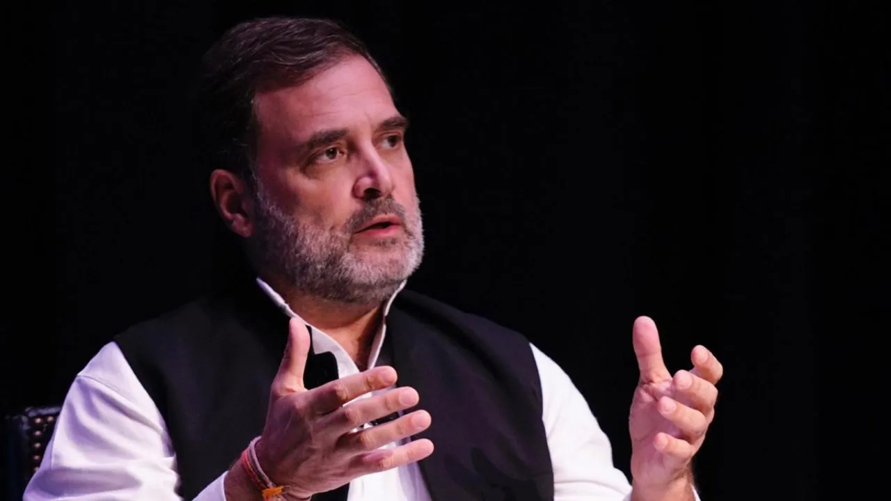 Rahul Gandhi: బాధ్యతల నిర్వహణలో ఈసీ రాజీ : అమెరికాలో రాహుల్‌ విమర్శ