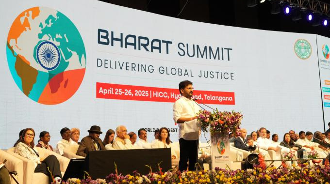 Bharat Summit: భారత్ సమ్మిట్ కార్యక్రమంలో ముఖ్యమంత్రి రేవంత్ రెడ్డి స్పీచ్ స్క్రోలింగ్ పాయింట్స్….