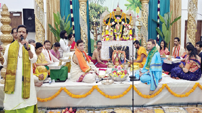 NJ: న్యూజెర్సీ సాయిదత్తపీఠంలో ఘనంగా శ్రీ సీతారామ కళ్యాణ మహోత్సవం