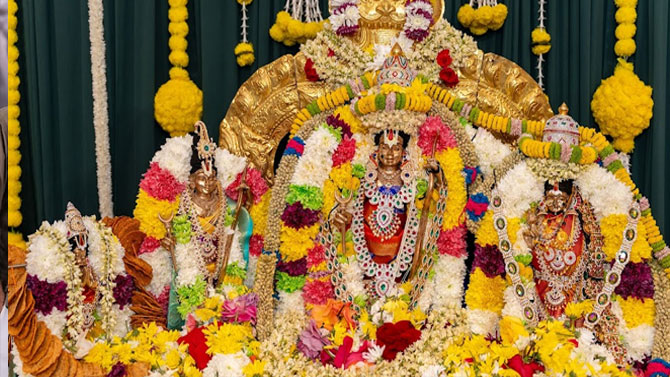 LA: లాస్ ఆంజెల్స్ లో ఘనంగా శ్రీ సీతారాముల కల్యాణం