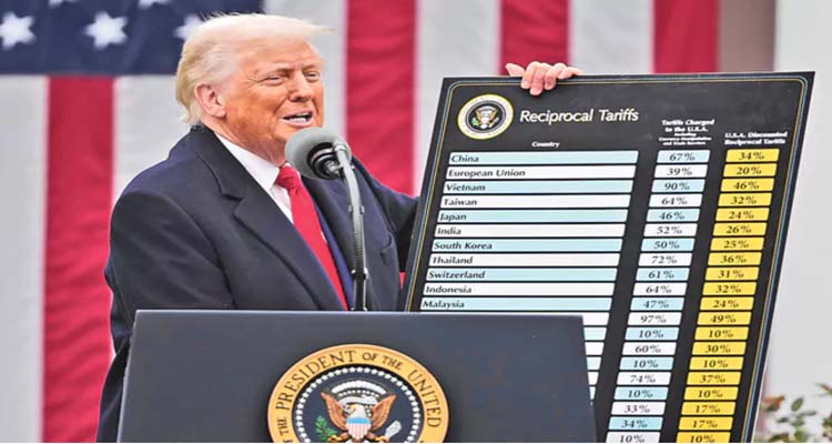 Donald Trump :భారత్‌పై 26 శాతం సుంకం … ప్రకటించిన ట్రంప్‌