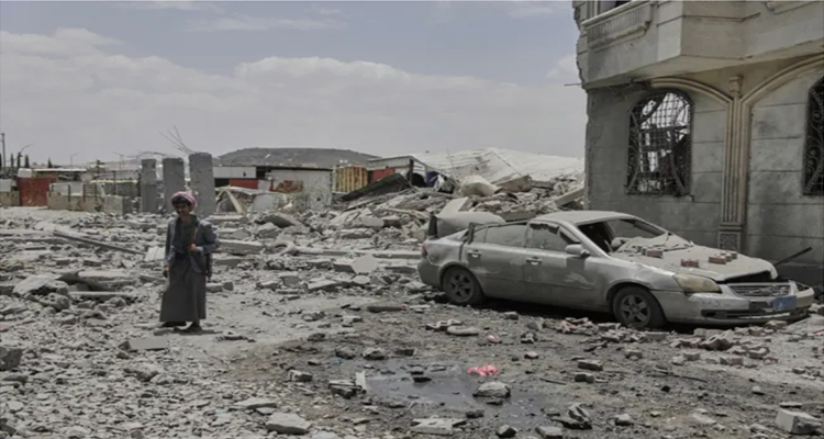 America: యెమెన్ పై మళ్లీ అమెరికా దాడులు America: యెమెన్ పై మళ్లీ అమెరికా దాడులు