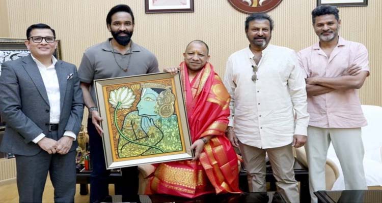 Yogi Adityanath :సీఎం యోగి ఆదిత్యనాథ్‌ తో మంచు విష్ణు భేటీ