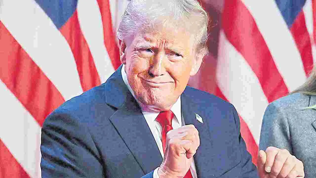 Trump: ఈసారి యుద్ధాన్ని ఆపిన క్రెడిట్ నాదే.. ఇజ్రాయెల్, ఇరాన్ సుఖంగా ఉండాలన్న ట్రంప్..