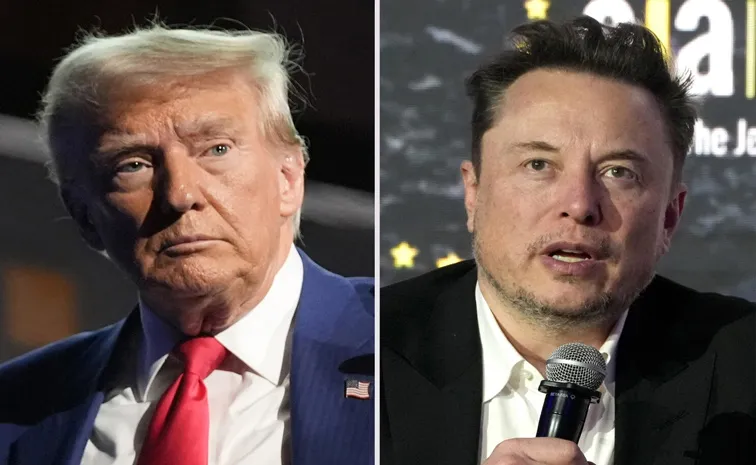 Trumb Vs Musk : ట్రంప్ – మస్క్ డిష్యుం డిష్యుం..! టెస్లా షేర్లు ఢమాల్..!!