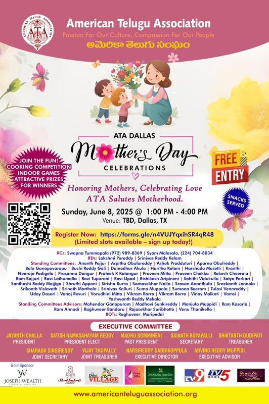 ATA Dallas Mother’s Day Celebrations on June 8