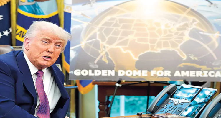 Golden Dome: డొనాల్డ్‌ ట్రంప్‌ కీలక ప్రకటన.. రూ.15 లక్షల కోట్లతో