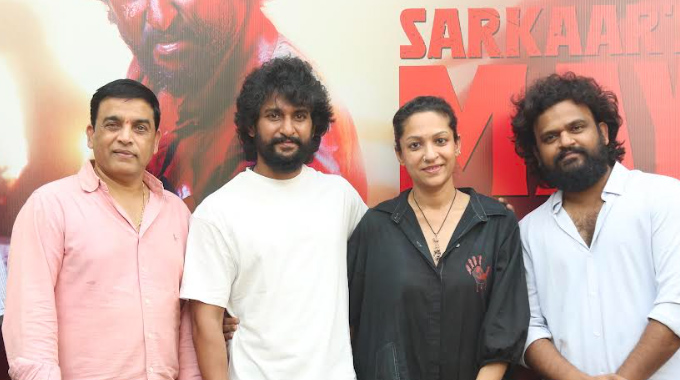 Hit3: ‘హిట్3’ కి ఆడియన్స్ ఇచ్చిన గ్రేట్ లవ్ ని ఎక్స్ పీరియన్స్ చేస్తున్నాం : నాని Hit3: ‘హిట్3’ కి ఆడియన్స్ ఇచ్చిన గ్రేట్ లవ్ ని ఎక్స్ పీరియన్స్ చేస్తున్నాం : నాని