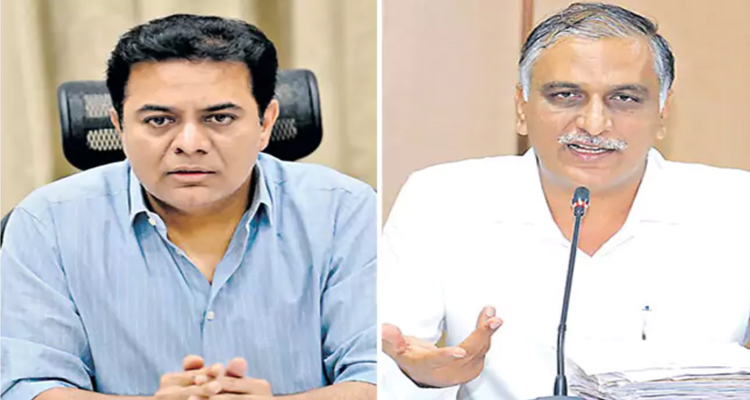 KTR: హరీశ్‌రావుతో కేటీఆర్‌ భేటీ