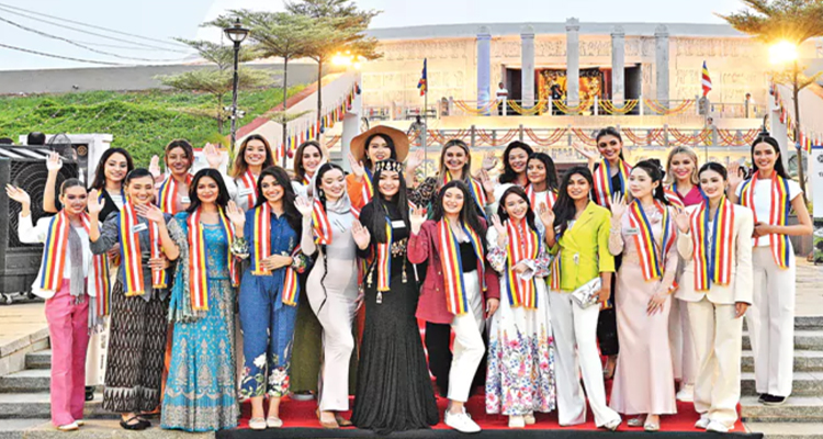 Miss World: బుద్ధవనంలో సుందరీమణుల  సందడి  