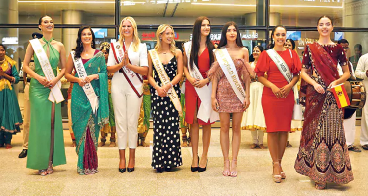 Miss World: హైదరాబాద్‌ చేరుకుంటున్న అందాల భామలు