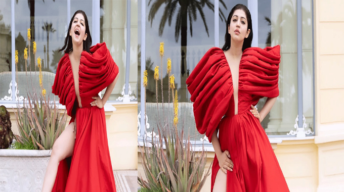 Pranitha Subhash: రెడ్ ఫ్రాకులో మెస్మ‌రైజ్ చేస్తోన్న బాపు బొమ్మ‌