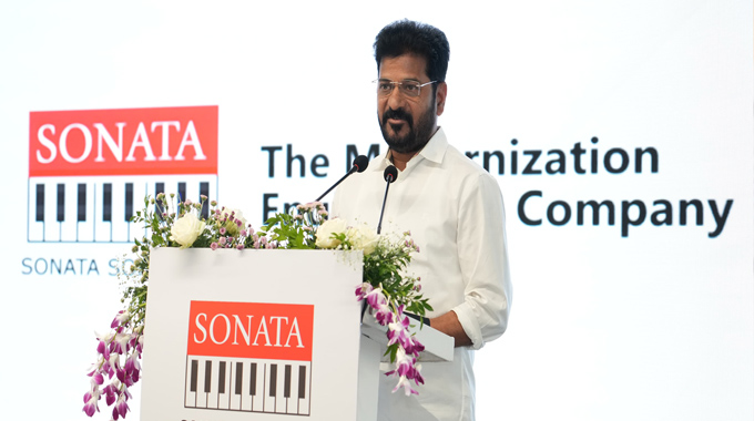Sonata SW: సొనాటా సాఫ్ట్ వేర్ సంస్థ కొత్త ఫెసిలిటీ సెంటర్ ప్రారంభోత్సవంలో ముఖ్యమంత్రి రేవంత్ రెడ్డి