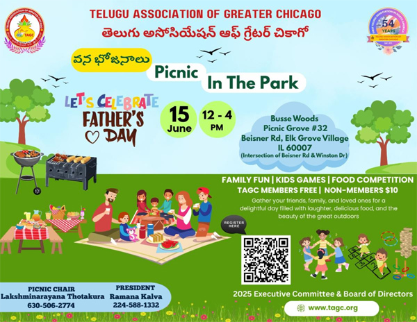 TAGC Picnic (Vanabhojanalu) on June 15