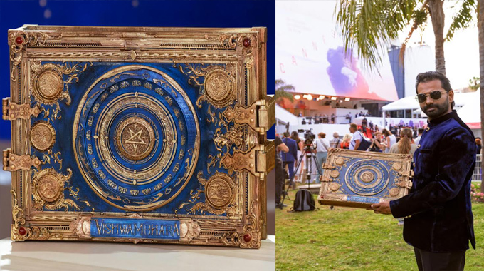 Vishwambhara: ‘విశ్వంభర’ ఎక్స్‌క్లూజివ్ ఎపిక్ బుక్‌ను కాన్స్‌లో లాంచ్ చేసిన నిర్మాత విక్రమ్ రెడ్డి