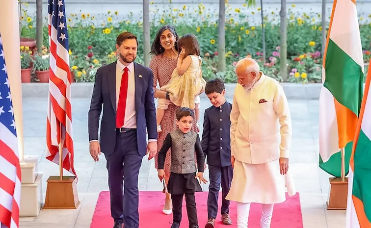 Usha Vance : ప్రధాని మోదీతో భేటీ ఎంతో ప్రత్యేకం … భారత పర్యటనపై ఉషా వాన్స్‌