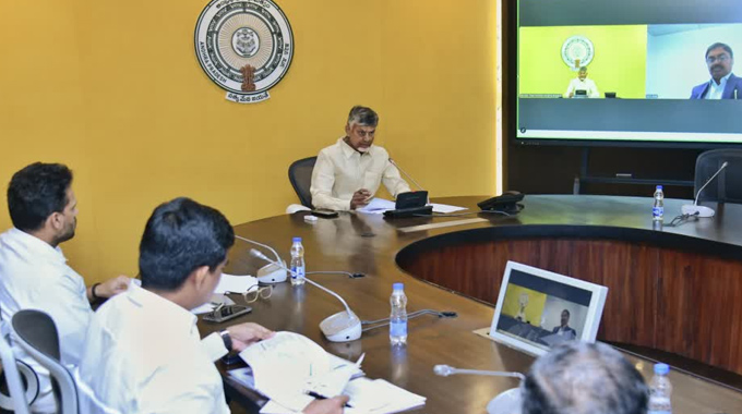 Chandrababu : ఏరోస్పేస్‌ అండ్‌ డిఫెన్స్‌ ఫాలసీపై  సీఎం చంద్రబాబు సమీక్ష