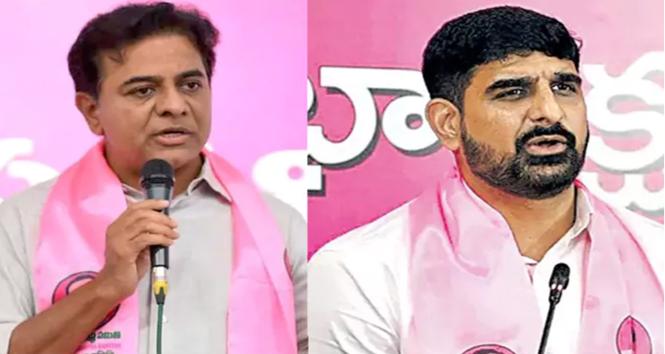 KTR : కేటీఆర్‌, పాడి కౌశిక్‌రెడ్డిపై.. పోలీసులకు