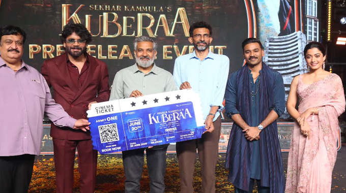 Kuberaa: ‘కుబేర’ ట్రైలర్ మైండ్ బ్లోయింగ్ గా వుంది : ఎస్ఎస్ రాజమౌళి