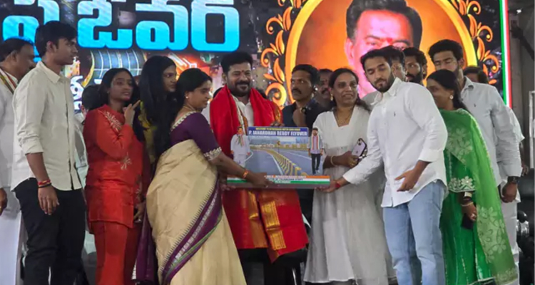 PJR Flyover: పీజేఆర్‌ ఫ్లైఓవర్‌ ప్రారంభించిన సీఎం రేవంత్‌ రెడ్డి