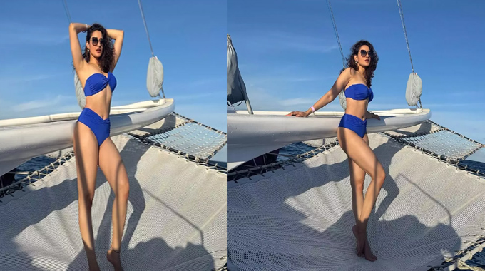 Pragya Jaiswal: స‌ముద్రం మ‌ధ్య‌లో ప్ర‌గ్యా బికినీ ట్రీట్