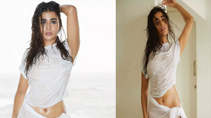 Shalini Pandey: త‌డిచిన అందాల‌తో హీటెక్కిస్తున్న షాలినీ