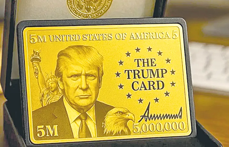  Goldcard : ట్రంప్‌ గోల్డ్‌కార్డ్‌ వెబ్‌సైట్‌ ప్రారంభం