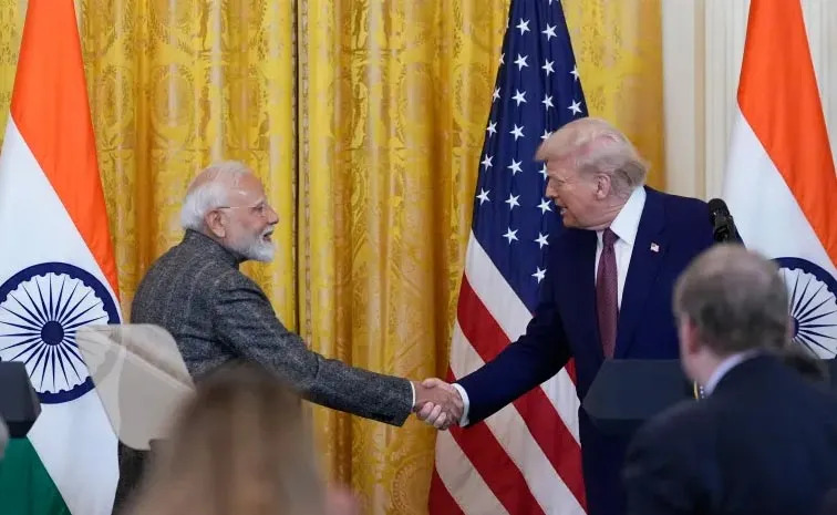 Donald Trump : భారత్‌తో వాణిజ్య ఒప్పందానికి చేరువయ్యాం : ట్రంప్‌