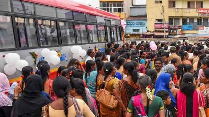 Free Bus Scheme: ఎన్నికల హామీ మాటల్లోనేనా? ఉచిత బస్సుపై విపక్షాల దాడి..