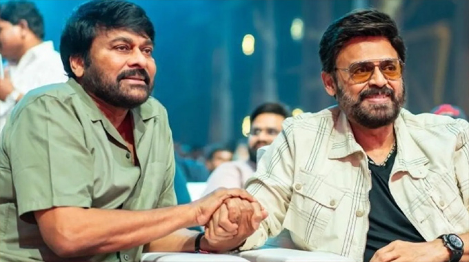 Mega157: పోలీసులుగా చిరూ, వెంకీ