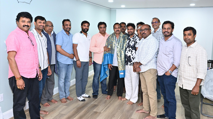 Gouru Venkat Reddy: ఫిలడెల్ఫియాలో గౌరు వెంకటరెడ్డిని సత్కరించిన ఎన్నారైలు