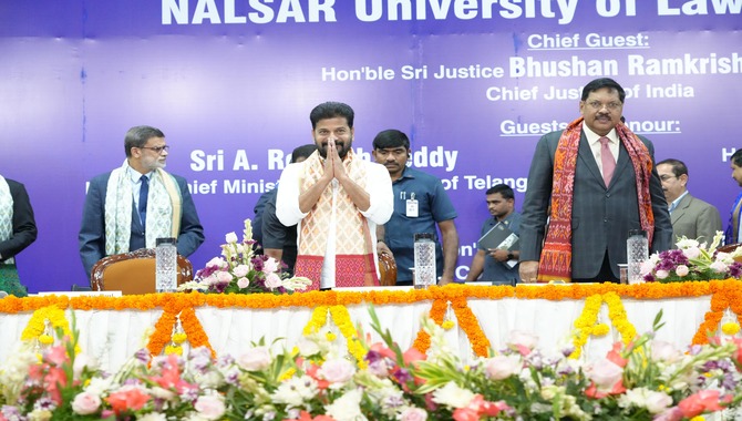Revanth Reddy: నల్సార్ యూనివర్సిటీ 22వ స్నాతకోత్సవంలో ముఖ్యమంత్రి రేవంత్ రెడ్డి