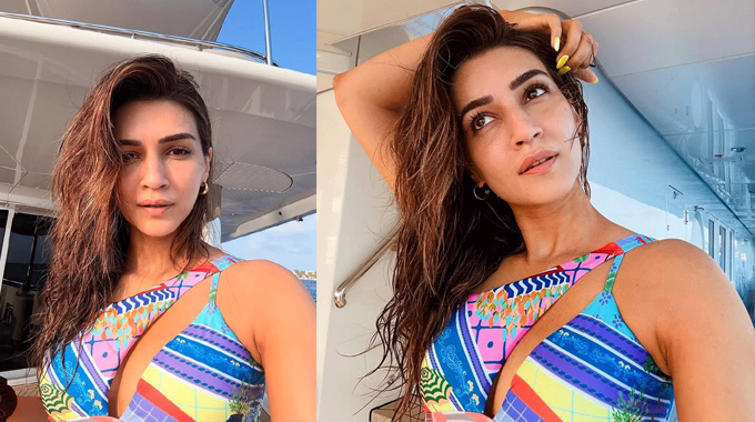 Krithi Sanon: వెకేష‌న్ లో కృతి క‌ల‌ర్‌ఫుల్ బికినీ ఫోటోలు
