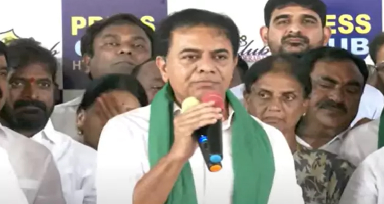 KTR:సీఎం రేవంత్‌రెడ్డి ఇక్కడకు ఎందుకు రాలేదు? : కేటీఆర్‌