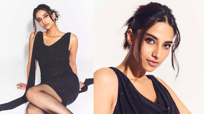 Meenakshi Chaudhary: బ్లాక్ డ్రెస్ లో మీనూ గ్లామ‌ర్ షో
