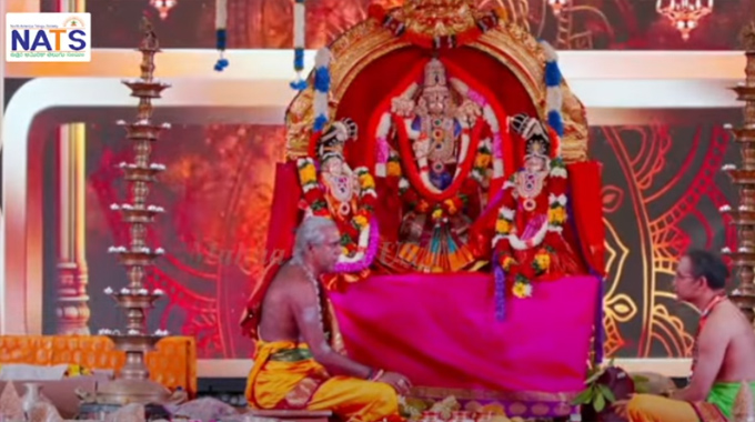 NATS: నాట్స్లో ఘనంగా శ్రీనివాస కళ్యాణం NATS: నాట్స్లో ఘనంగా శ్రీనివాస కళ్యాణం